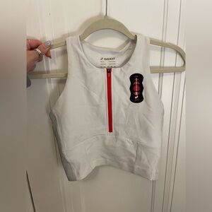 Bandit x ASICS women’s racing crop top